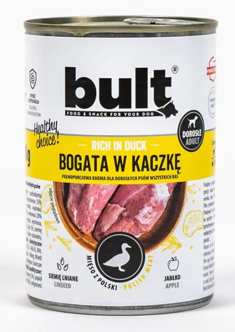 BULT MIX 5 Příchutě - mokrá strava pro psa - 30x800 g - Fotogalerie 6