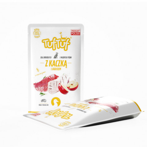 TUF TUF MIX 3 příchutě v sáčcích - vlhké krmivo pro psy - 24x500g - Fotogalerie 9
