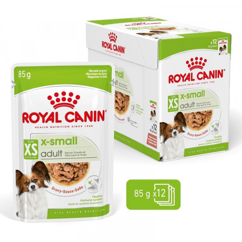 ROYAL CANIN Adult xs-small - vlhké krmivo pro psy - 12 x 85g - Fotogalerie 1
