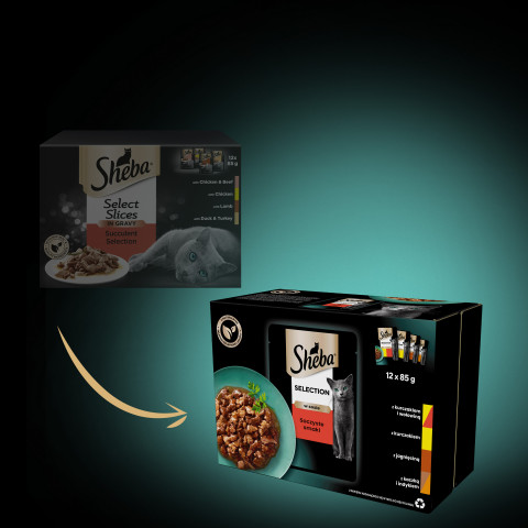 Sheba Selection in Sauce Šťavnaté příchutě 12 x 85 g - Fotogalerie 15