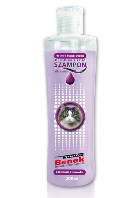 Certech Šampon s levandulí a borůvkami pro kočky Premium 200 ml - Fotogalerie 1