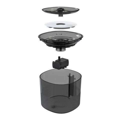 SPONGE Pet Fountain - automatické napájadlo pro zvířata – 1,8l - Fotogalerie 5