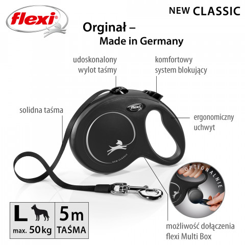 Flexi New Classic Zatahovací vodítko 5 m - Fotogalerie 2