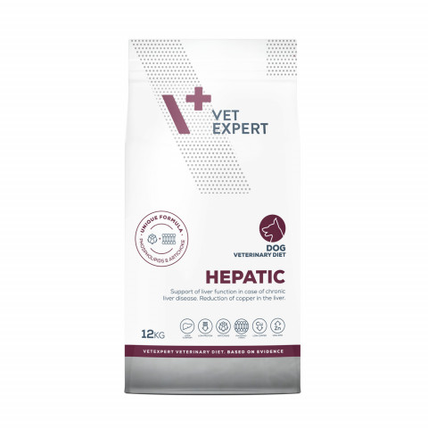 VET EXPERT Veterinary Diet Hepatic Dog - suché krmivo pro psy - 12kg - Fotogalerie 4