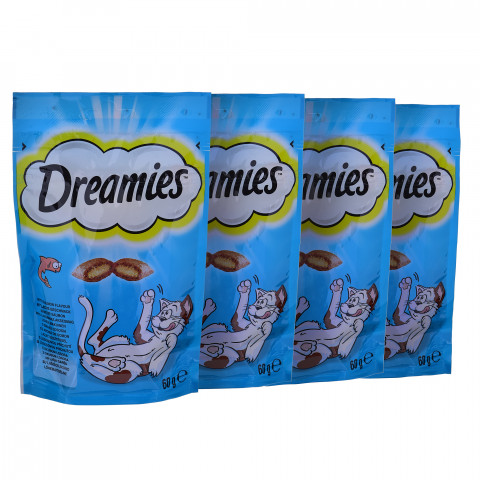 DREAMIES Variety Snack Box - pamlsek pro kočky - 12x60 g - Fotogalerie 3