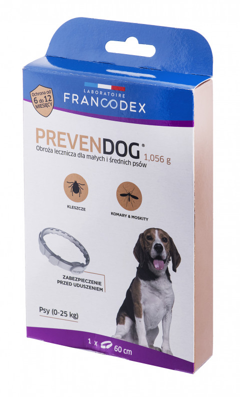 FRANCODEX PrevenDog - obojek proti klíšťatům - 60 cm - Fotogalerie 3