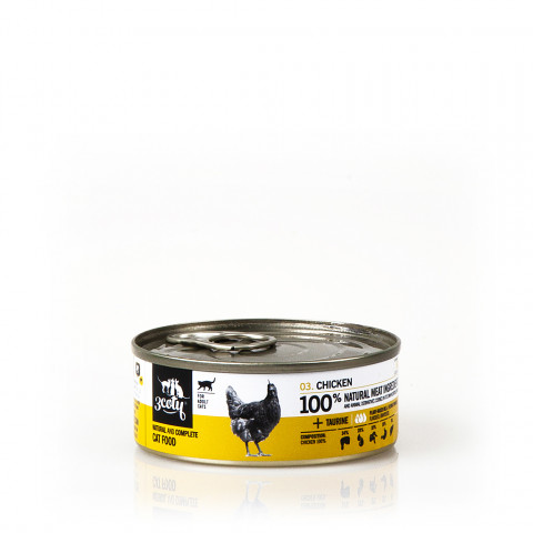 3COTY Chicken - mokré krmivo pro kočky - 6x80g - Fotogalerie 16