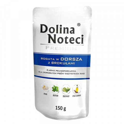 Dolina Noteci Premium treska bohatá na brokolici - mokré krmivo pro psy - 150g - Fotogalerie 1