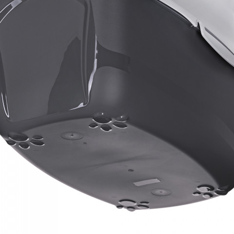 DIAMENTIQ BAYA light grey/dark grey - kočičí toaleta - 55,5 x 40 x 38,7 cm - Fotogalerie 10