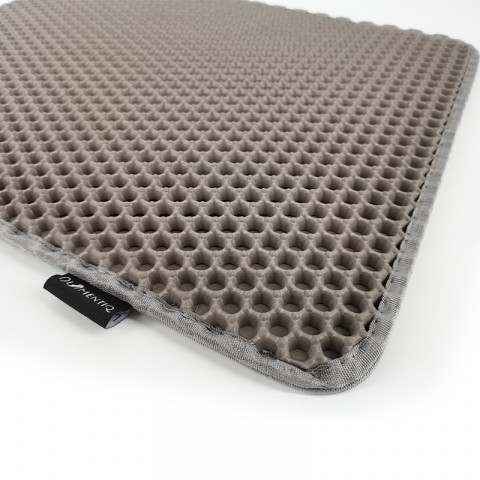 DIAMENTIQ Šedá obdélníková podložka pod box - podložka pod kočičí záchůdek - 45 x 60 cm - Fotogalerie 4
