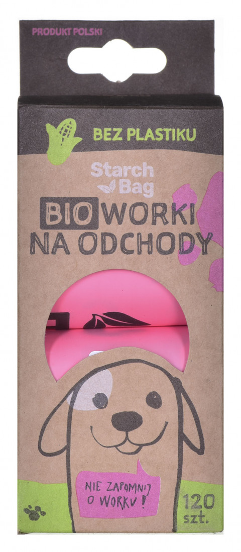 STARCH BAG - Sáčky na výkaly - 8 x 15 - Fotogalerie 1