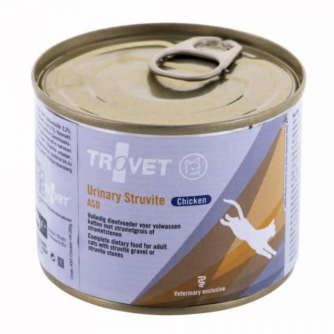 TROVET ASD Urinary Struvite s kuřecím masem - vlhké krmivo pro kočky - 200 g - Fotogalerie 1