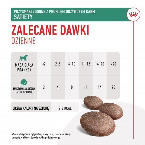 ROYAL CANIN Dog Satiety Treats - pamlsek pro psa - 230g - Fotogalerie 10