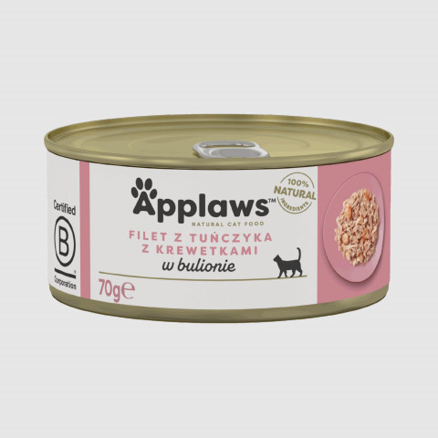 APPLAWS Tuna Filet MIX - mokré krmivo pro kočky - 12x70g - Fotogalerie 2
