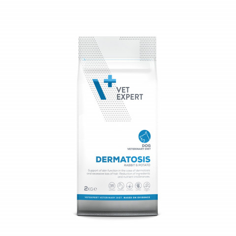 VET EXPERT Veterinary Diet Dermatosis Dog Králík & Brambor - suché krmivo pro psy - 2 kg - Fotogalerie 4