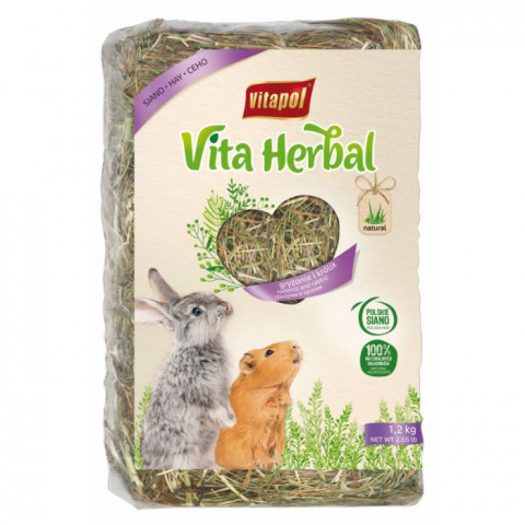 VITAPOL Vita Herbal - seno pro hlodavce - 1,2 kg - Fotogalerie 1