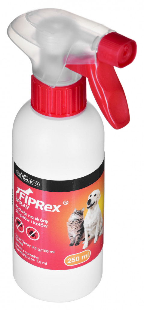 FIPREX Sprej proti blechám a klíšťatům pro psy a kočky - 250 ml - Fotogalerie 2
