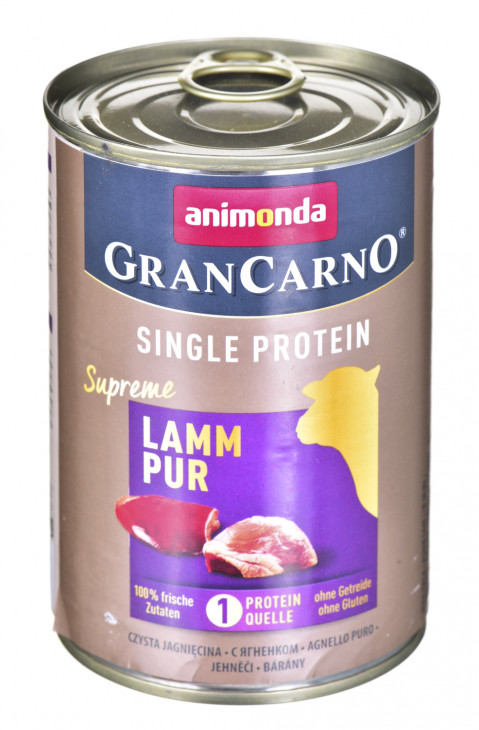 animonda GranCarno 4017721824286 konzervované krmivo pro psy Jehněcí Adult 400 g - Fotogalerie 1