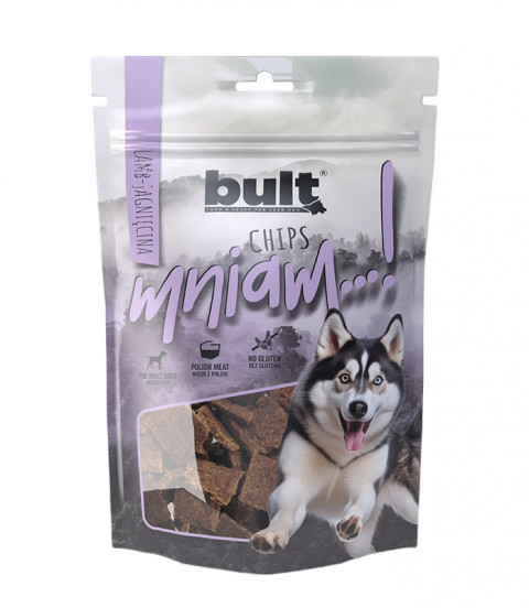 BULT Chipsy MIX 3 příchutí – pochoutka pro psy – 3x100g - Fotogalerie 2