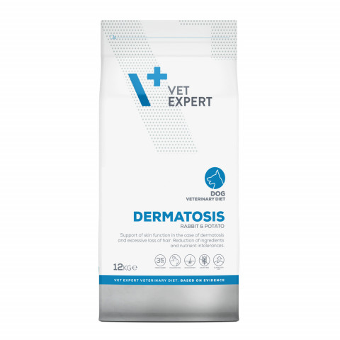 VET EXPERT Veterinary Diet Dermatosis Dog Králík & Brambor - suché krmivo pro psy - 12 kg - Fotogalerie 4