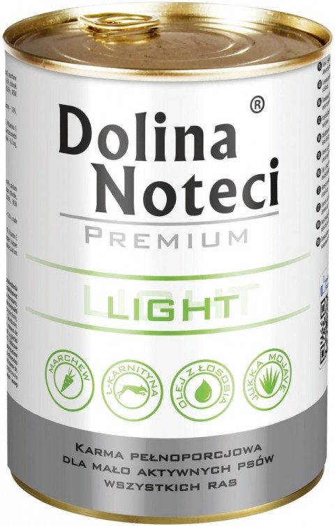 DOLINA NOTECI Premium Light - Mokré krmivo pro psy - Vepřové, Kuřecí - 400 g - Fotogalerie 1