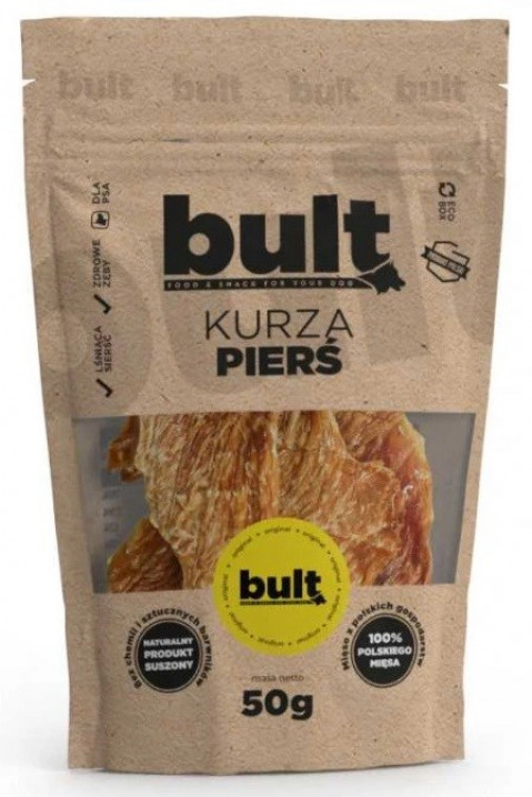 BULT Drůbeží salámky + BULT Eko kuřecí prsa – pochoutka pro psy – 2x50g + 2x150g - Fotogalerie 2