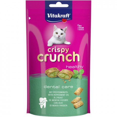 VITAKRAFT Crispy Crunch Dental - pamlsek pro kočky - 60g - Fotogalerie 1