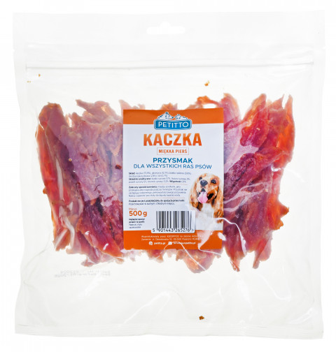 PETITTO Měkká kachní prsa - pochoutka pro psy - 500 g - Fotogalerie 2