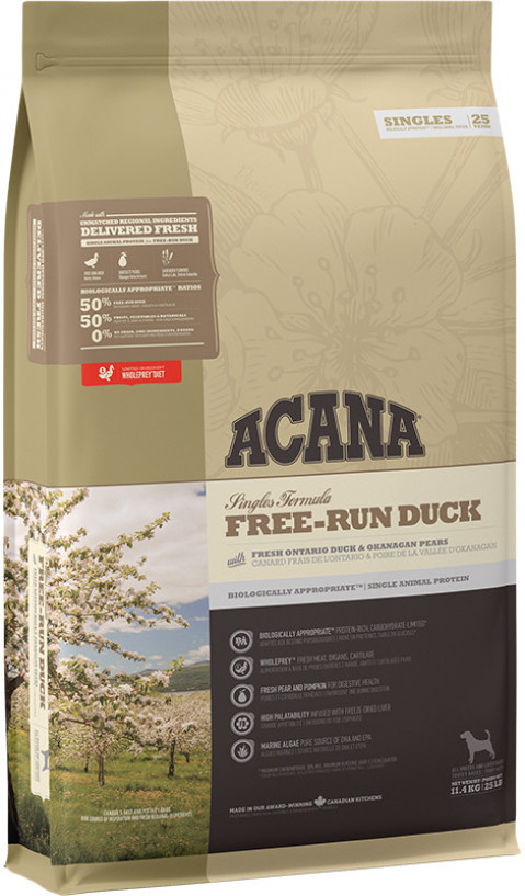 ACANA SINGLES Free-Run Duck - 11,4kg - Fotogalerie 1