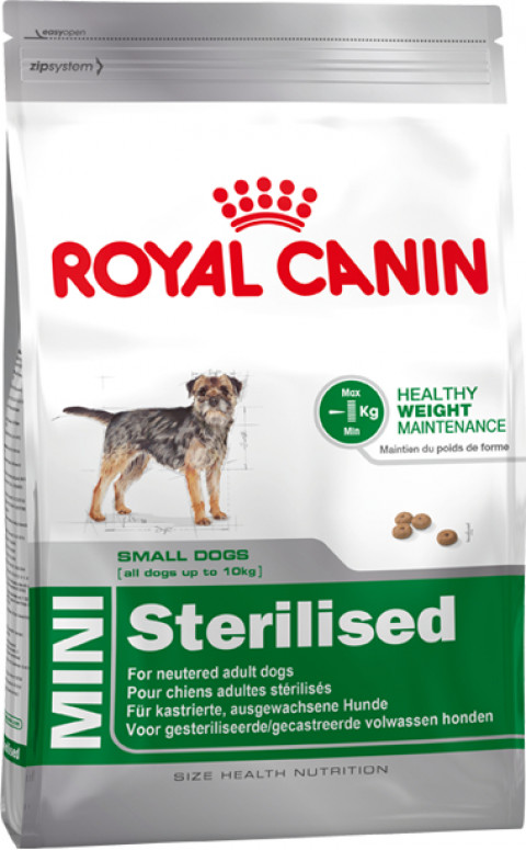 Royal Canin CCN MINI STERILISED - suché krmivo pro dospělé psy - 8kg - Fotogalerie 10