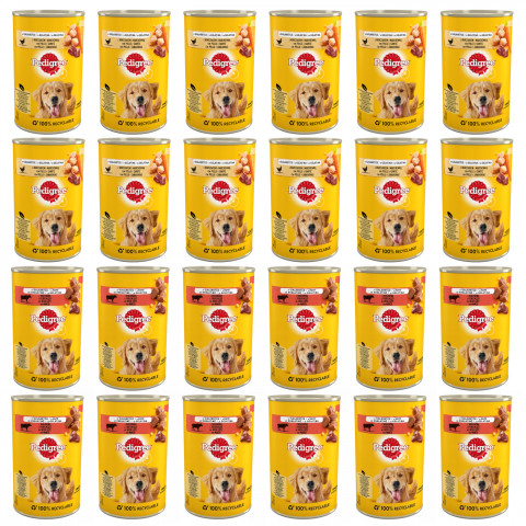 Pedigree 5900951015830 konzervované krmivo pro psy Hovězí Dospělý jedinec 400 g - Fotogalerie 1