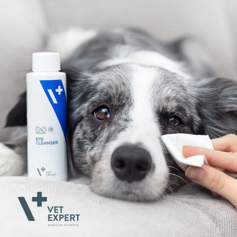 VET EXPERT Eye Cleanser - tekutý oční roztok pro psy a kočky - 100 ml - Fotogalerie 2