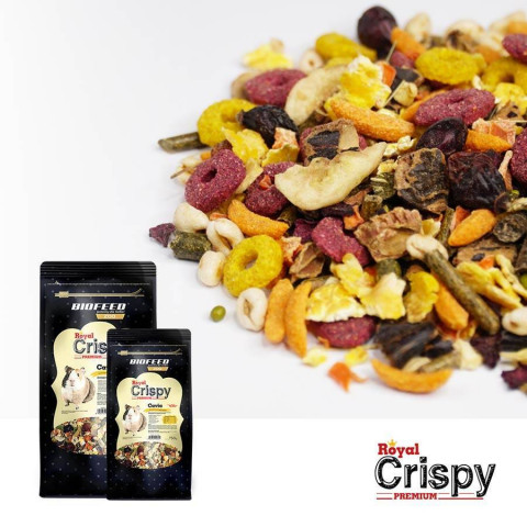 BIOFEED Royal Crispy Premium Cavia - krmivo pro morčata - 2kg - Fotogalerie 3