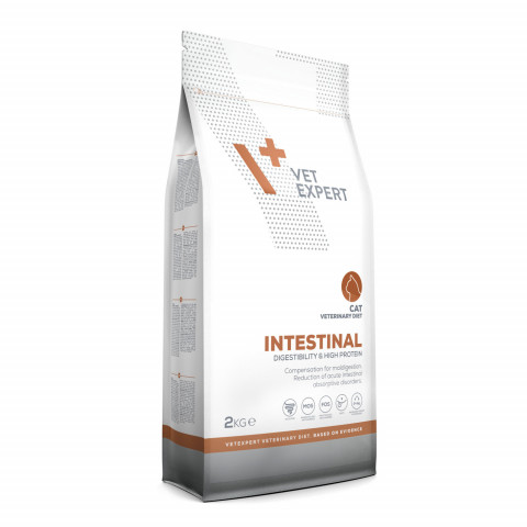  VET EXPERT Veterinary Diet Intestinal Cat - suché krmivo pro kočky - 2 kg - Fotogalerie 3