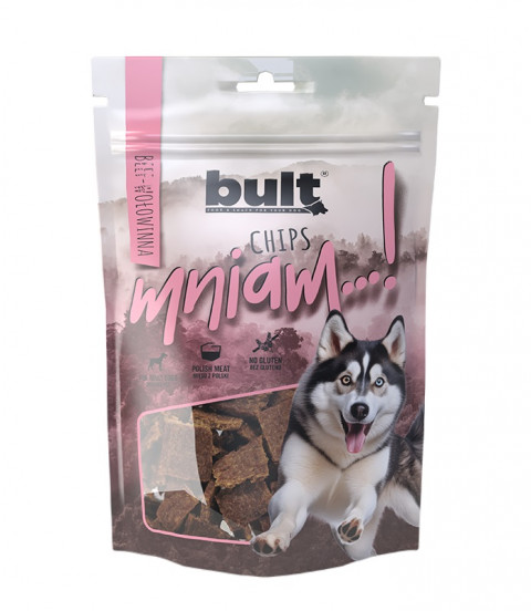 BULT Chipsy MIX 3 příchutí – pochoutka pro psy – 3x100g - Fotogalerie 7
