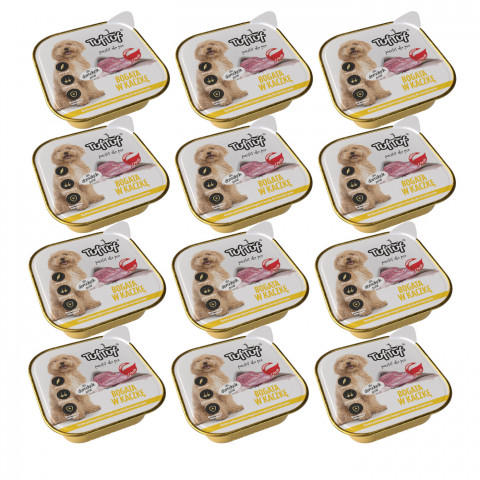 TUF TUF Alupak Duck Pate - mokré krmivo pro psy - 12x300g - Fotogalerie 1