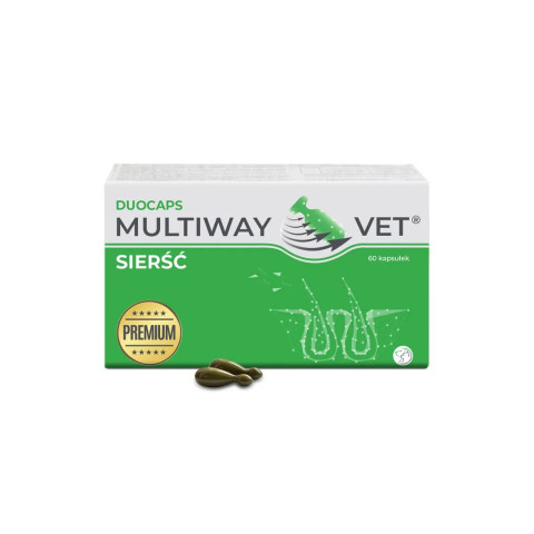 JM SANTE Multiway Vet Duocaps - twist-off kapsle na srst a kůži pro psy a kočky – 60 ks - Fotogalerie 3