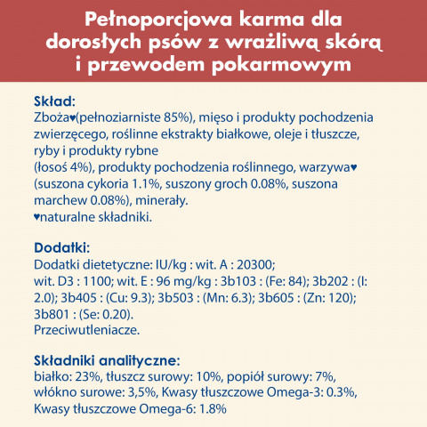 Purina DOG CHOW Sensitive Adult 14 kg Dospělý jedinec Losos - Fotogalerie 2