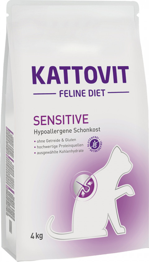 Kattovit Sensitive 4kg suché krmivo pro kočky Adult - Fotogalerie 1