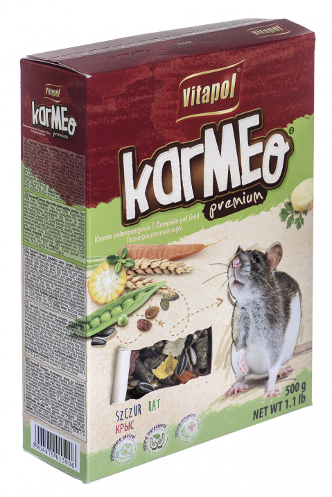 VITAPOL Karmeo Premium - krmivo pro krysy - 500g - Fotogalerie 3