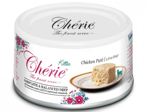 CHERIE Chicken mousse - mokré krmivo pro kočky - 80g - Fotogalerie 1