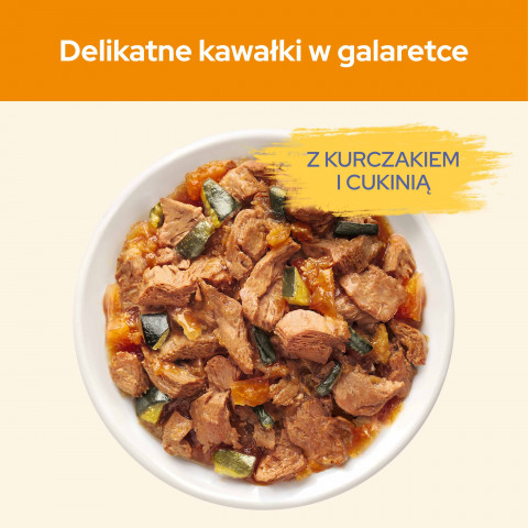  PURINA Cat Chow Chicken, Zucchini - vlhké krmivo pro kočky - 10x85 g - Fotogalerie 7
