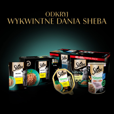 Sheba Selection in Sauce Šťavnaté příchutě 12 x 85 g - Fotogalerie 14