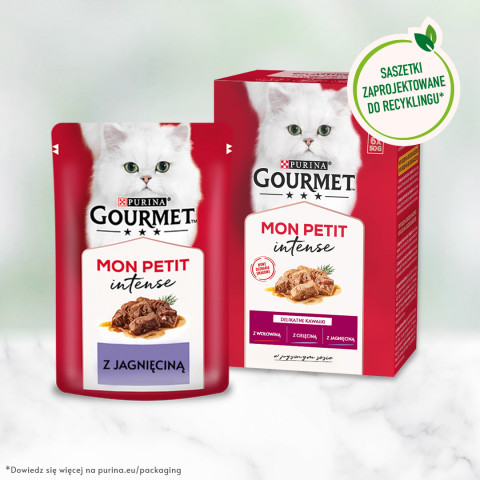 GOURMET Mon Petit Meat Mix - mokré krmivo pro kočky - 6 x 50 g - Fotogalerie 12