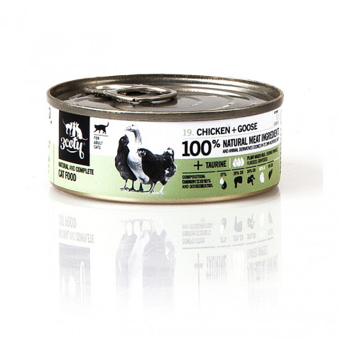 3COTY Chicken with goose - mokré krmivo pro kočky - 6x80g - Fotogalerie 11