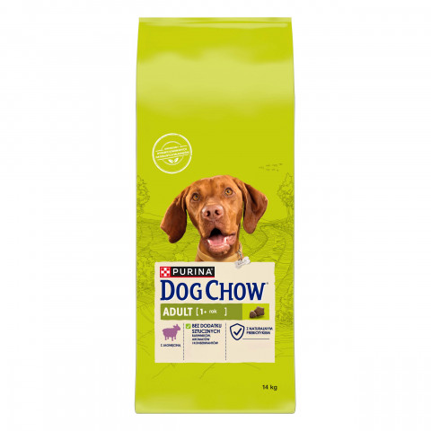 Purina DOG CHOW Adult 14 kg Dospělý jedinec Jehněcí - Fotogalerie 1