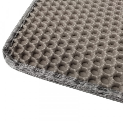 DIAMENTIQ Šedá obdélníková podložka pod box - podložka pod kočičí záchůdek - 45 x 60 cm - Fotogalerie 3