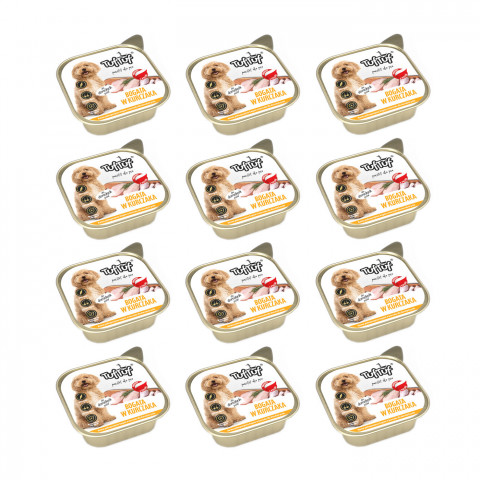TUF TUF Alupak drůbeží paštika - vlhké krmivo pro psy - 12x300g - Fotogalerie 1