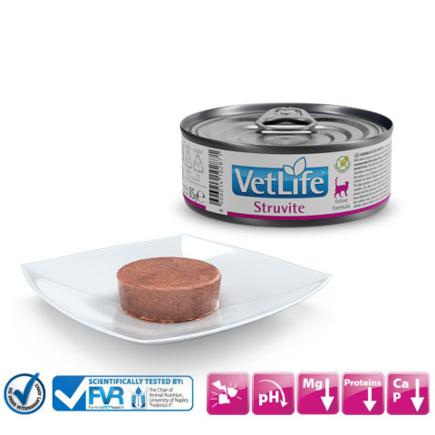 FARMINA Vet Life Struvite Cat – mokré krmivo pro kočky – 85g - Fotogalerie 2