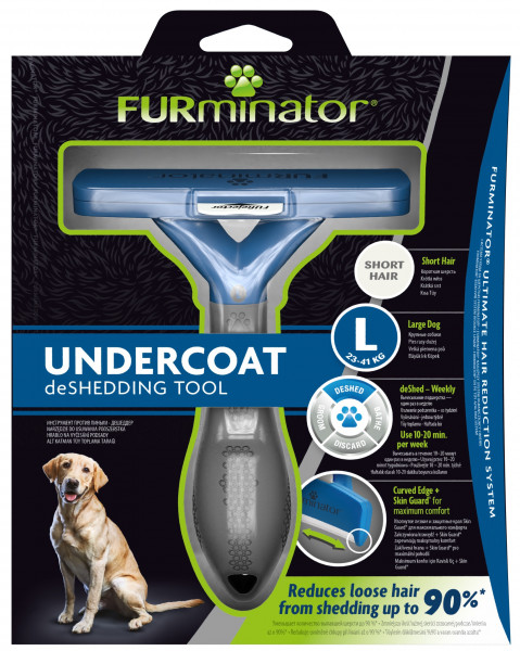 FURminator - odstraňovač chlupů pro krátkosrsté psy - L - Fotogalerie 2